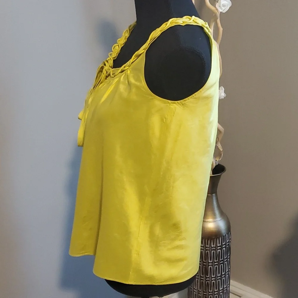 J.Crew size 2‎ 100% silk women's top - Picture 4 of 9